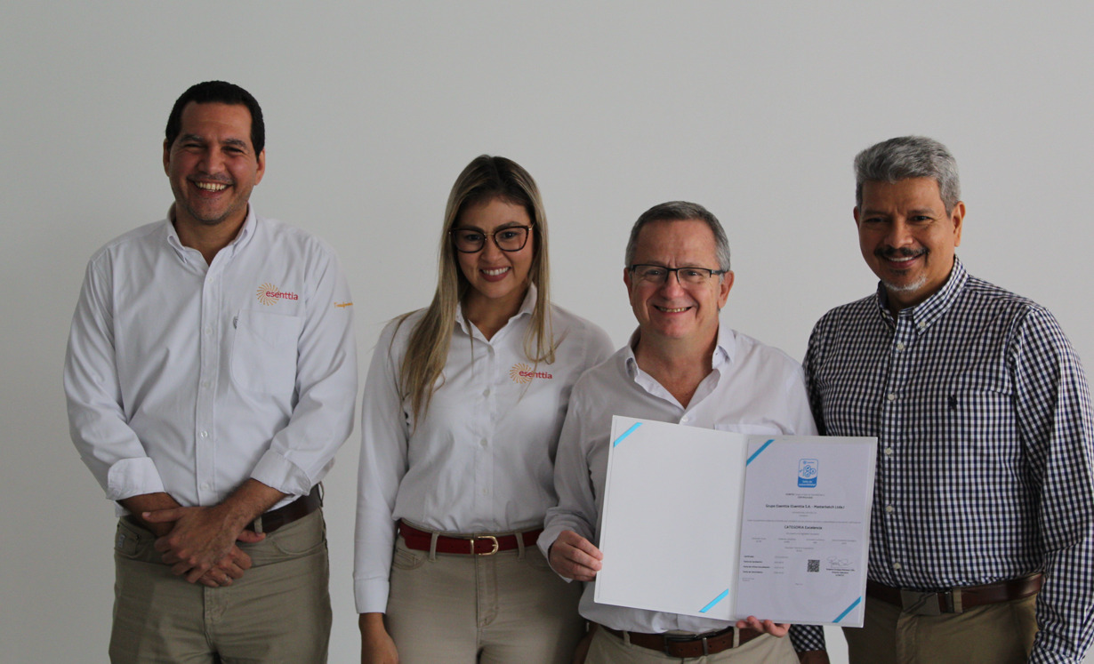 Esenttia, empresa cartagenera del Grupo Ecopetrol, recibe el Sello de Sostenibilidad Icontec en la máxima categoría: EXCELENCIA