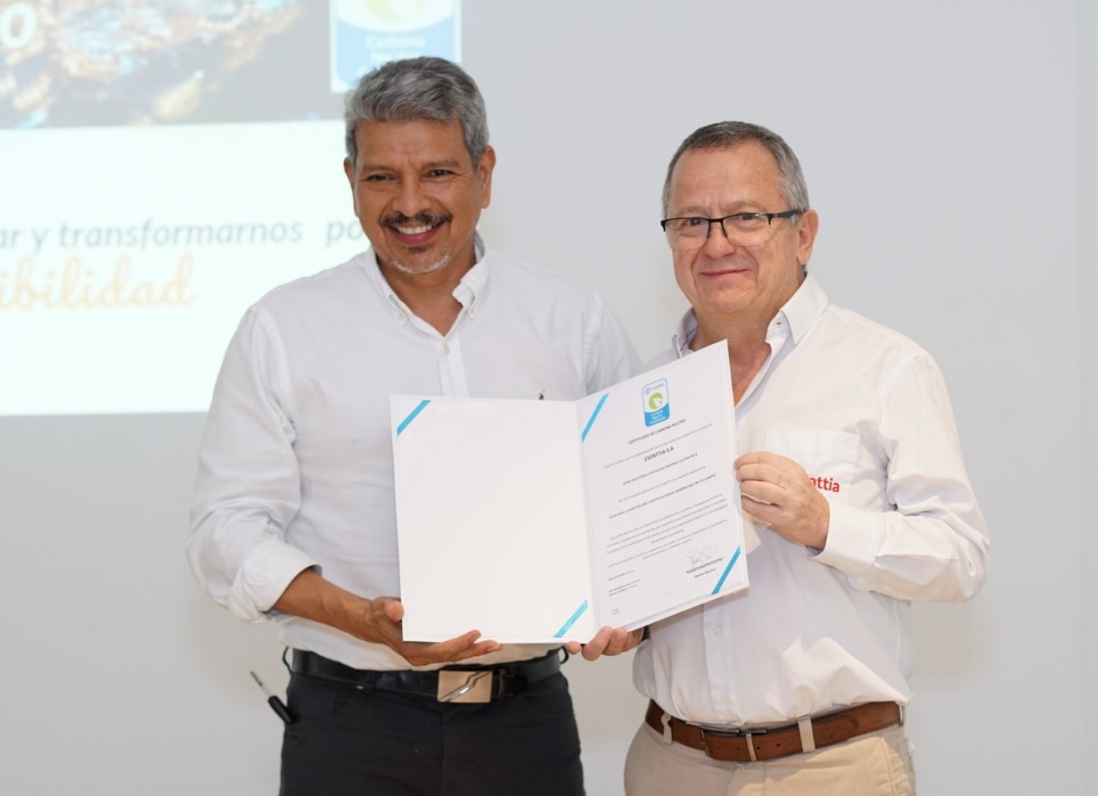 Esenttia, primera empresa Carbono Neutro de la Región Caribe colombiana
